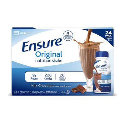 ENSURE DIETARY SUPPLEMENT NUTRITIONAL CREAMY MILK CHOCOLAT READY TO DRINK 192 OZ - 0070074577541