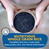 Lotus Foods Heirloom Forbidden Rice - Black Rice, Purple Rice, Black Rice Bulk, Gluten Free Heirloom Rice, Whole Grain, Non GMO, Vegan - 15 Oz Bag (Pack of 6) view 4