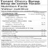Torani Cherry Syrup 750ml 12ct Case view 3