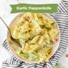 Al Dente Garlic Herb Pappardelle  All-Natural, Hand-Crafted Egg Pasta, Gourmet and Flavorful, Traditional Wide Noodles Made with Cage-Free Eggs, Semolina, Garlic, and Herbs - 12oz Bags (Pack of 6) view 4