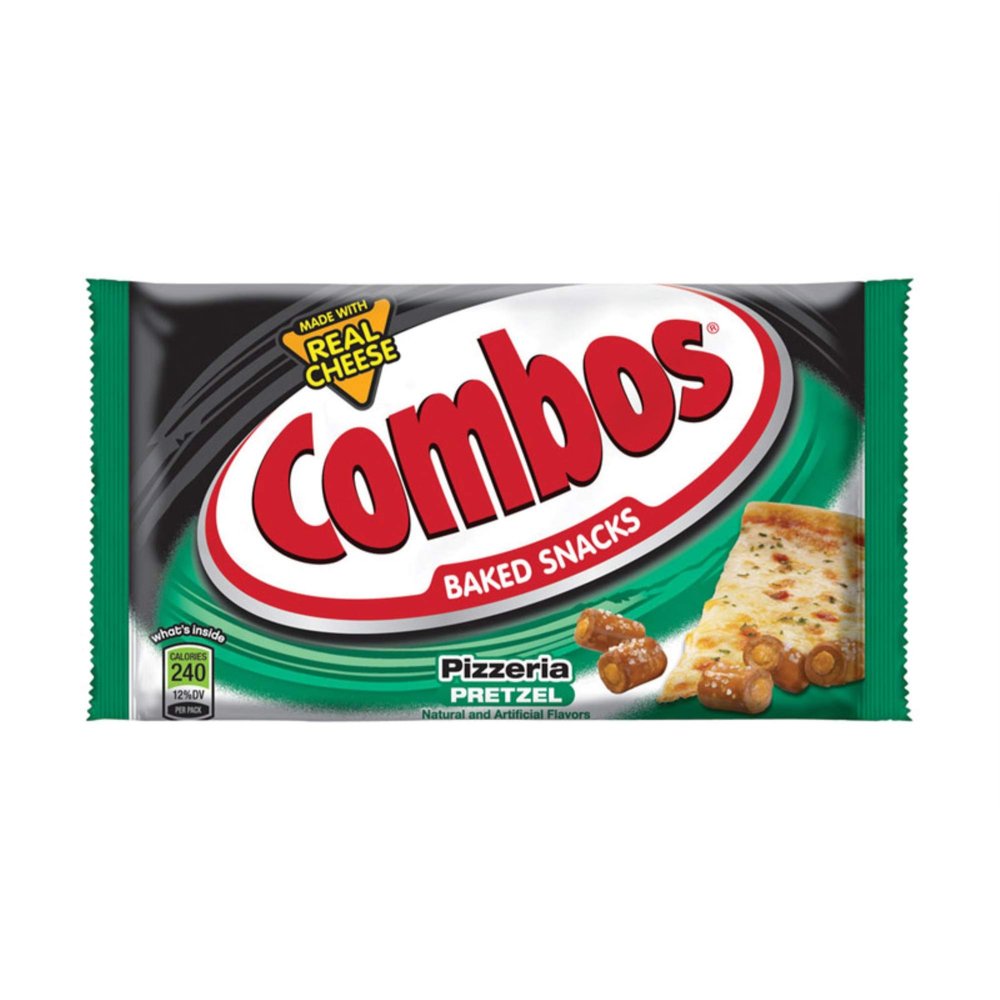 Combos Baked Snacks Pizzeria Pretzel 1.8 oz (51 g) - 18 Count