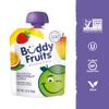 Buddy Fruits Snacks To Go Multifruit Unsweetened Applesauce 3.2oz Pouch (18pk) Gluten-Nut-Dairy-Preservatives-BPA Free, Non GMO, Kosher view 4
