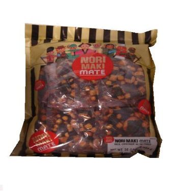 Shirakiku Rice Cracker Norimaki Mate, 16-Ounce Units (Pack of 2)