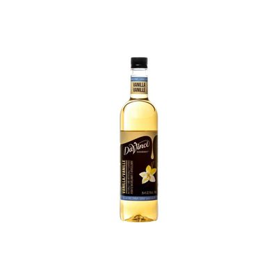 Da Vinci Sugar Free Original Vanilla Syrup - 750mL Bottle (25.4oz) (2 Pack)