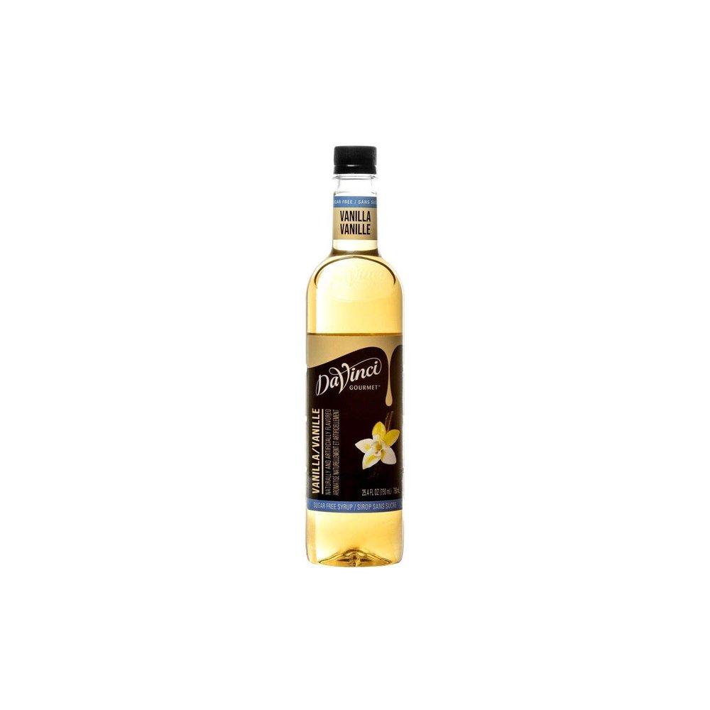 Da Vinci Sugar Free Original Vanilla Syrup - 750mL Bottle (25.4oz) (2 Pack)