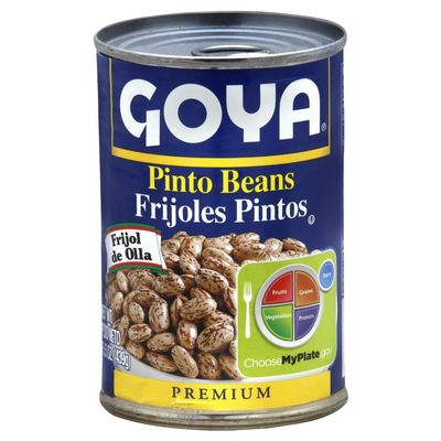 Goya Pinto Bean, 15.5000-Ounce (Pack of 12)