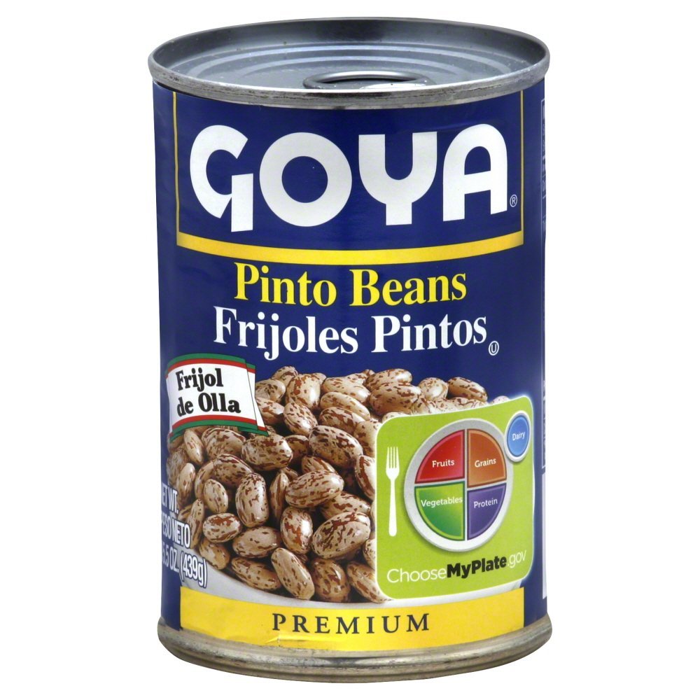 Goya Pinto Bean, 15.5000-Ounce (Pack of 12)