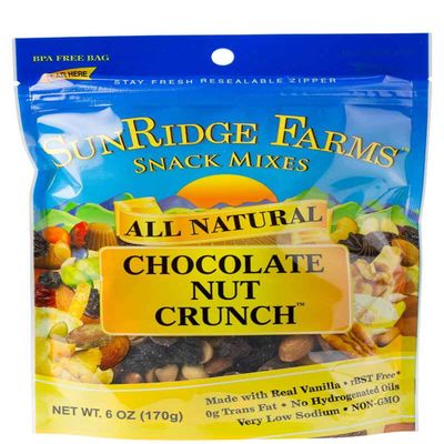 Sunridge Farms Nut Crunch, Chocolate, 6-Ounce