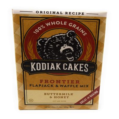 Kodiak Cakes All Natural Frontier Pancake, Flapjack and Waffle Mix, Butter Milk and Honey, 24 Ounce (Pack of 3)