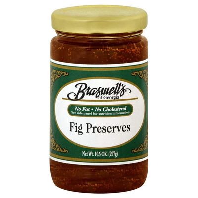 Braswells Gourmet Fig Perserve  Small-Batch, Renowned Specialty, Made in USA, Since 1946 (10.5oz)