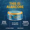 Wild Planet Albacore Wild Tuna, Sea Salt, Canned Tuna, Sustainably Wild-Caught, Pole & Line, Non-GMO, Kosher, 5 Ounce, Pack of 12 view 3