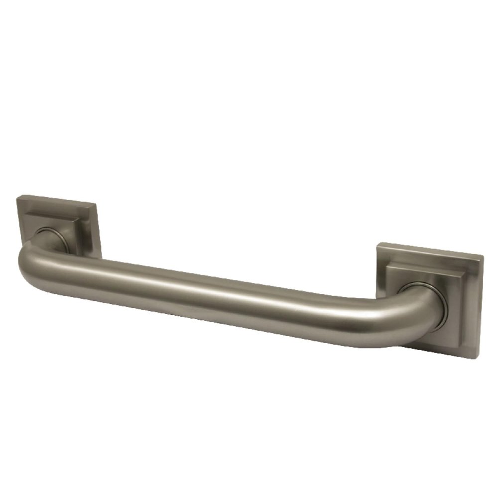 Kingston Brass DR614168 Designer Trimscape Claremont Decor 16-Inch Grab Bar with 1.25-Inch Outer Diameter, Brushed Nickel
