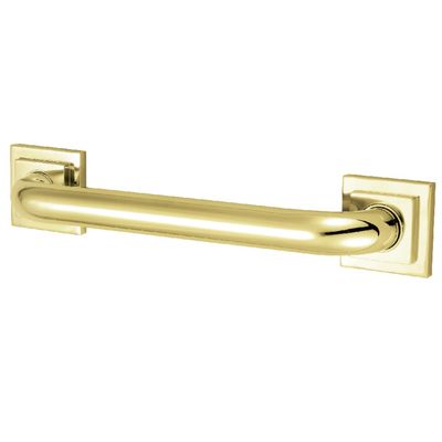 Kingston Brass DR614242 Designer Trimscape Claremont Decor 24-Inch Grab Bar with 1.25-Inch Outer Diameter, Polished Brass