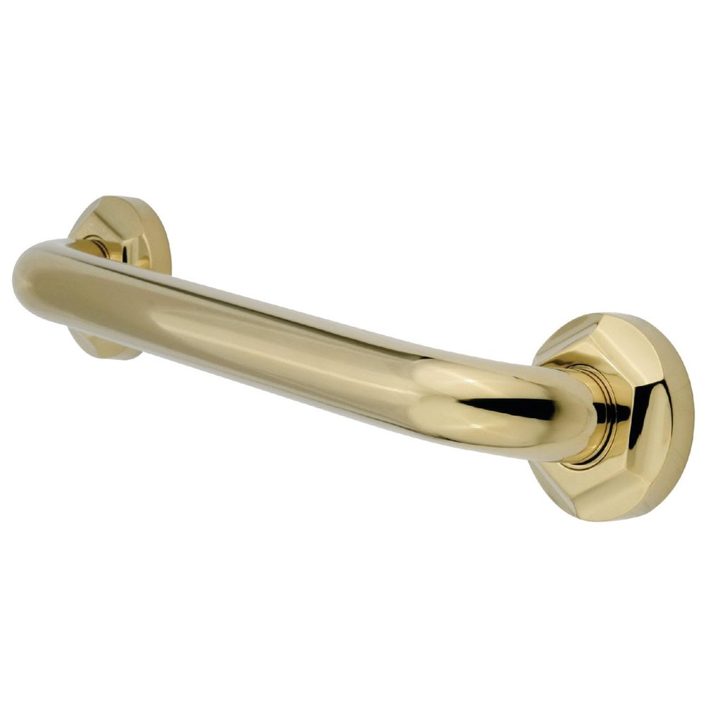 Kingston Brass DR714362 Designer Trimscape Metropolitan Decor 36-Inch Grab Bar with 1.25-Inch Outer Diameter, Polished Brass