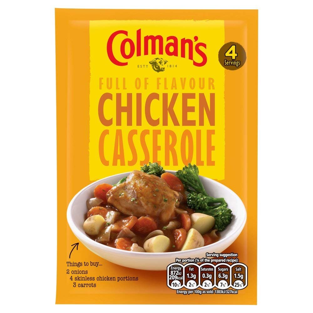 Colman's Chicken Casserole Sauce Mix (40g)