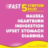 Pepto Bismol Chewable Tablets, Upset Stomach Relief, Nausea Relief, Heartburn Relief, Indigestion Relief, Anti Diarrhea Medication for Adults - 5 Symptom Relief, 48 ct view 2