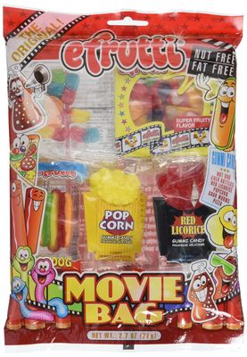 Gummy Movie Bag - E Frutti Gummy Candy, 2.7 oz