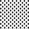 A1 Bakery Supplies Black & White Polka Dot Tissue Paper - 20" x 30" - 24 XL Sheets view 2