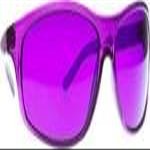 Violet (Purple) Color Therapy Glasses, Pro Style [Available in Other Colors]