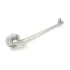 Tri-Step Flange Platinum Grab Bar, 42" L, Stainless Steel, Polished chrome view 1