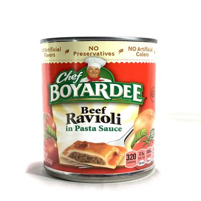 Chef Boyardee Beef Ravioli, 15 OZ, 6 pack