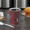 Solo Paper Hot Cups, 16 Oz, Maroon, Carton Of 300 Cups view 3