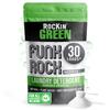 Rockin' Green Laundry Detergent, Plant based, All Natural Laundry Detergent Powder, Vegan and Biodegradable Odor Fighter, Safe for Sensitive Skin (Funk Rock Ammonia Bouncer 30 Loads - Unscented) view 1