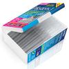 Piksters Interdental Brushes, 40 pk, Size 0, Interdental Tooth Brush for Very Tight Gaps, Gum Soft Bristles for Plaque Removal, Safe for Braces view 3