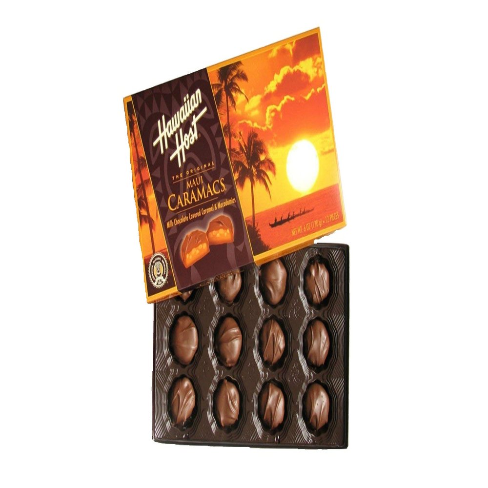 Hawaiian Host Maui Caramacs 6 / 6 oz. Boxes