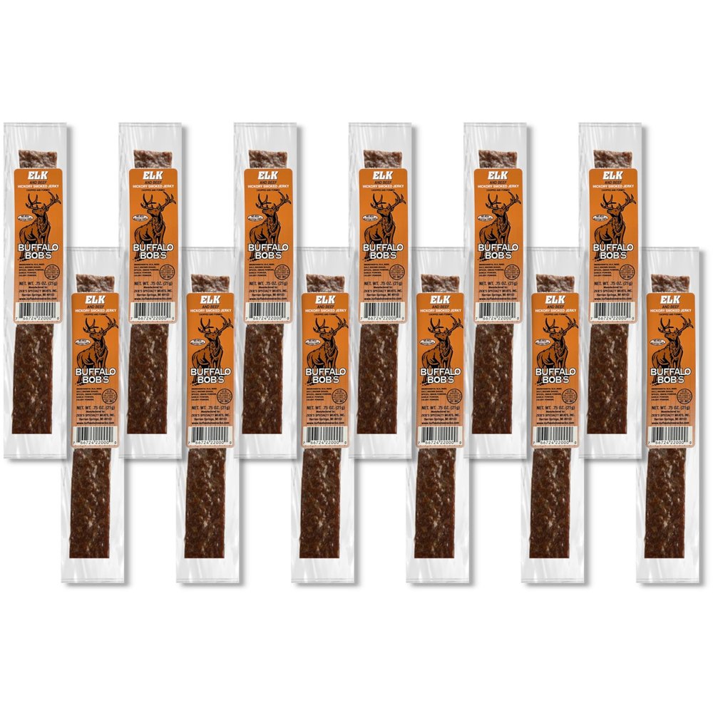 Buffalo Bob's Elk Jerky 12 pack