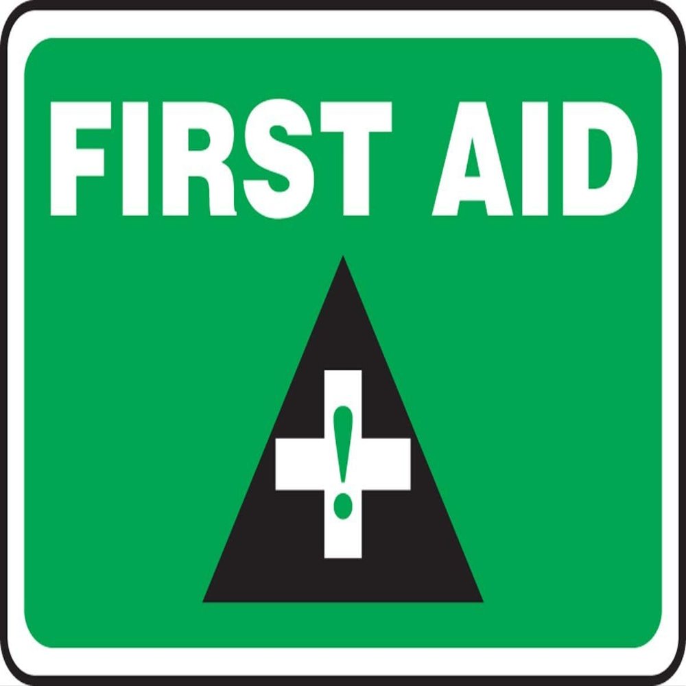 ACCUFORM Safety Sign: First AID 7" X 10" (MFSD543VP)