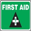 ACCUFORM Safety Sign: First AID 7" X 10" (MFSD543VP) view 1