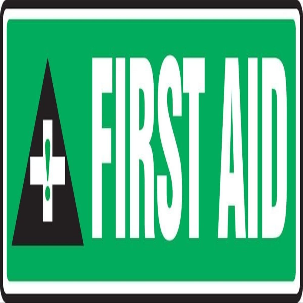 ACCUFORM Safety Sign: First AID (Graphic) (MFSD559VS)
