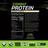 MusclePharm Combat Protein Powder, Cookies N Cream Flavor, Fuels Muscles for Productive Workouts, 5 Protein Sources including Whey Protein Isolate & Egg Albumin, Gluten Free, 4 lb, 52 Servings view 3