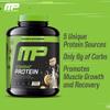 MusclePharm Combat Protein Powder, Cookies N Cream Flavor, Fuels Muscles for Productive Workouts, 5 Protein Sources including Whey Protein Isolate & Egg Albumin, Gluten Free, 4 lb, 52 Servings view 4