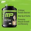 MusclePharm Combat Protein Powder, Vanilla Flavor, Fuels Muscles for Productive Workouts, 5 Protein Sources including Whey Protein Isolate & Egg Albumin, Gluten Free, 4 lb, 52 Servings view 4