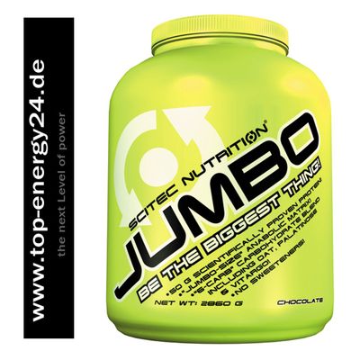 Top Quality Whey Protein Mass Gainer, Scitec Nutrition Jumbo, 2860g, Vanilla