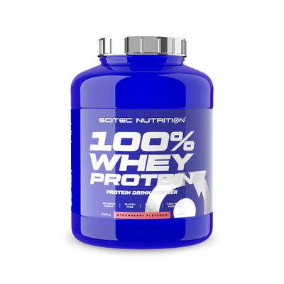 100% whey Protein - 5.18 lbs - Strawberry - Scitec nutrition