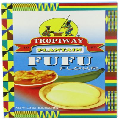 Tropiway Plantain Fufu 680 g (Pack of 6)
