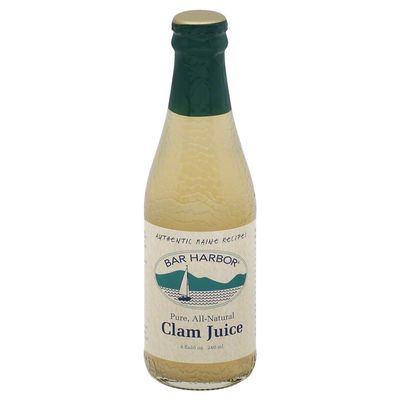 Bar Harbor Clam Juice, 8-Ounce Glass (Pack of 6)