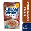 Cream of Wheat Instant Hot Cereal, Maple Brown Sugar, 1.23 Ounce, 10 Packets view 2