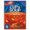 Batchelor's Tomato & Vegetable Cup a Soup with Croutons 4's 104g (1 Pack) view 1