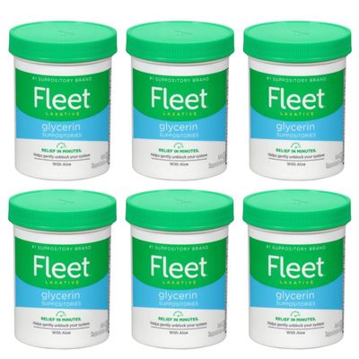 Special Pack of 6 Glycerin Support Adult Fleet 50 per Pack