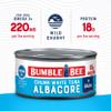 Bumble Bee Chunk White Albacore Tuna in Water, 12 oz Can - Wild Caught Tuna - 18g Protein per Serving, High in Omega-3s - Non-GMO Project Verified, Gluten Free, Kosher view 4