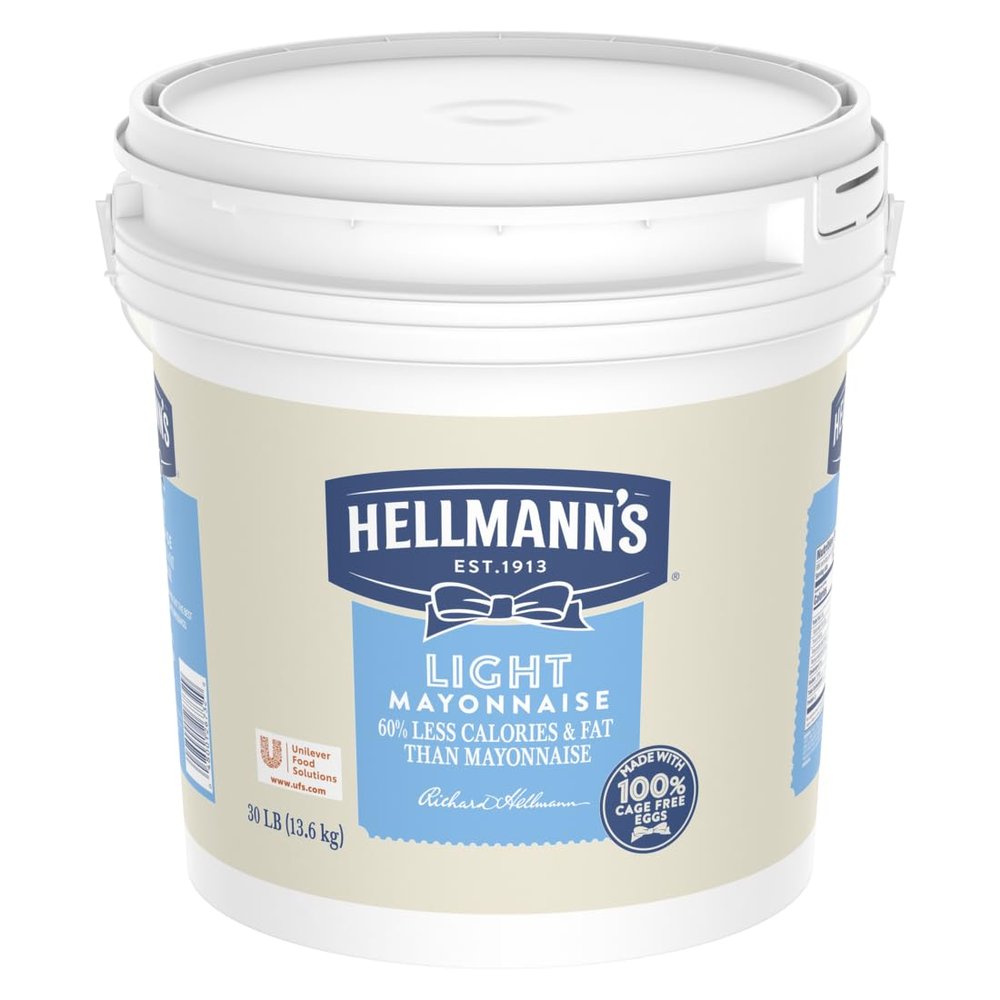 Hellmann's Light Mayonnaise, 32-Pound Boxes (Pack of 1)