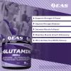 EAS L-Glutamine Powder | 99.5% Purity AjiPure Glutamine | Maximize Muscle Growth & Recovery | Improve Nitrogen Balance | 400mg, 80 Servings (Unflavored) view 3