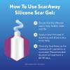 ScarAway 100% Medical-Grade Silicone Scar Gel for Face, Body, Surgical, Burn, Hypertrophic, Keloids and Acne Scar Treatment, 0.71 Ounces, (20 Grams) view 4