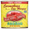 Carmelina Italian Whole Peeled Tomatoes in Puree, 28-Ounce (Pack of 6) view 1