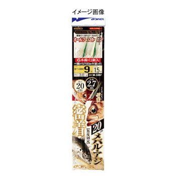 Owner 9-2-4 Tight Mackerel Mackerel, 7.9 inches (20 cm), Mackerel Skin Mix