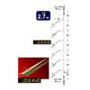 Owner 9-2-4 Tight Mackerel Mackerel, 7.9 inches (20 cm), Mackerel Skin Mix view 2